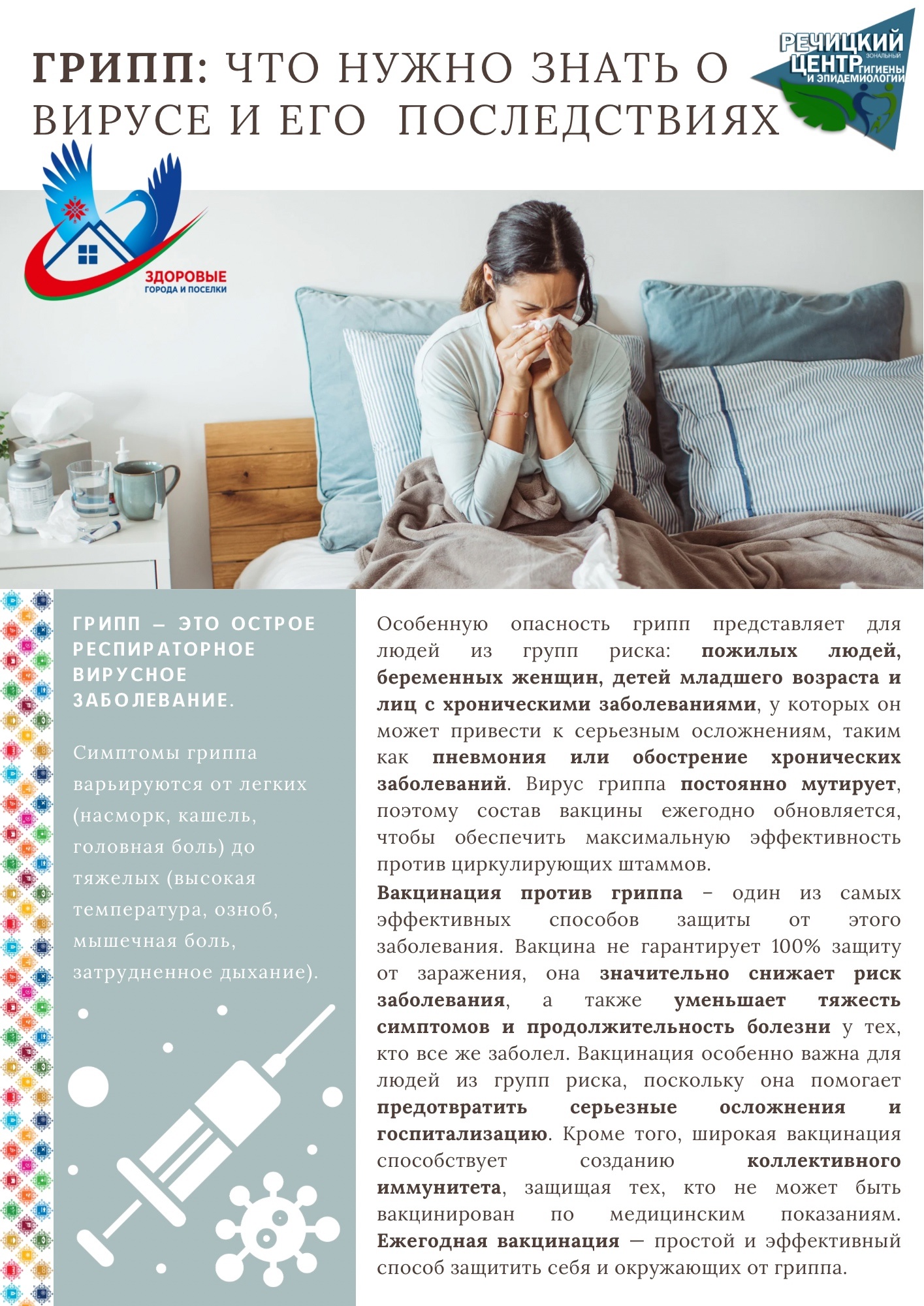 Грипп. Что нужно знать